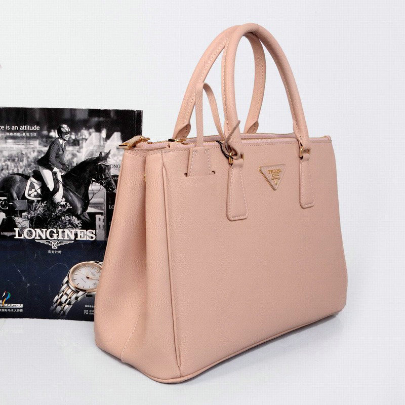 2014 Prada saffiano calfskin 33cm tote BN2274 dousha